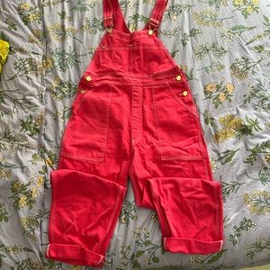 Big Bud Press Overalls in hot pink